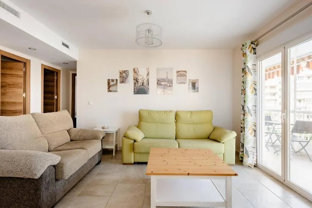 Amplio Con Vistas Al Mar Y Piscina En Benalmadena Διαμέρισμα