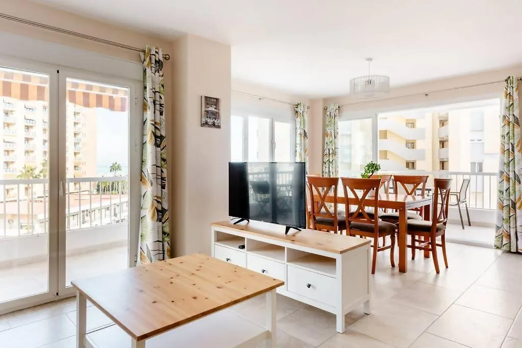 Amplio Con Vistas Al Mar Y Piscina En Benalmadena Διαμέρισμα